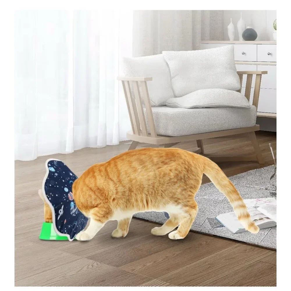 Soft Cat Dog Cone Adjustable Pet Recovery Collar After Surgery Size Small